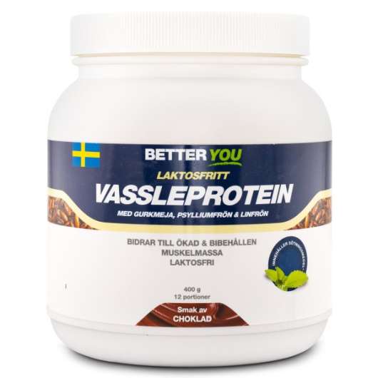 Better You Laktosfritt Vassleprotein Choklad 400 g