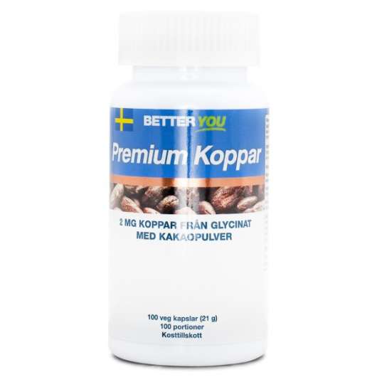 Better You Premium Koppar 100 kaps