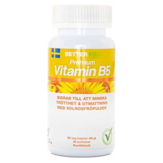 Better You Premium Vitamin B5 60 kaps