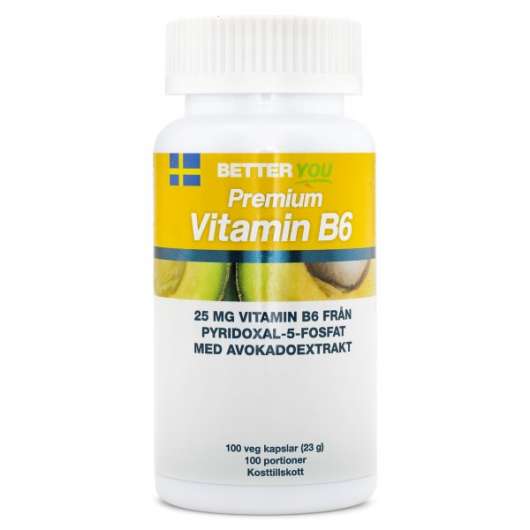 Better You Premium Vitamin B6 100 kaps