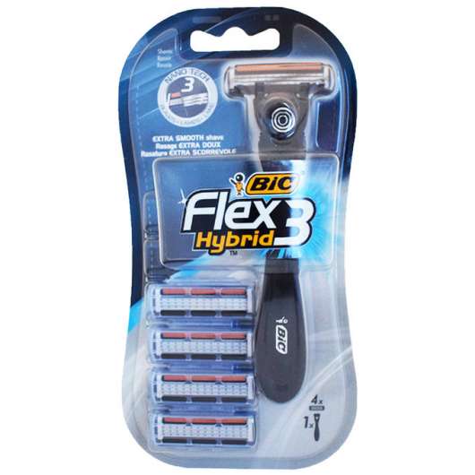 Bic Rakhyvel "Flex Hybrid 3" 4-pack