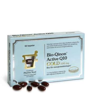 Bio-Qinon Active Q10 Gold 100 mg 60 KAPSLAR