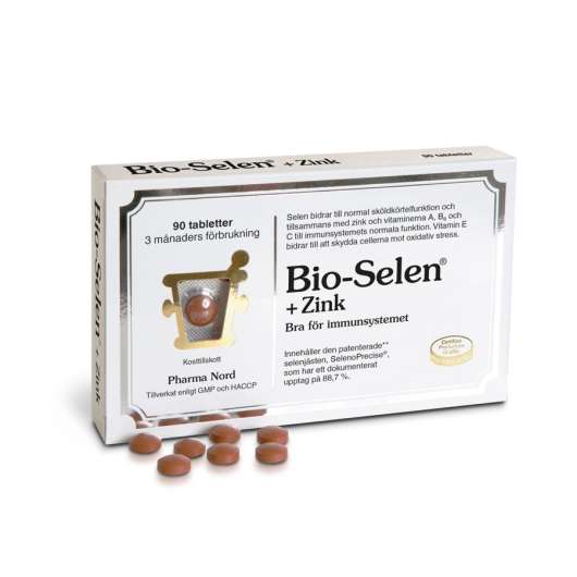 Bio Selen+Zink 90 TAB