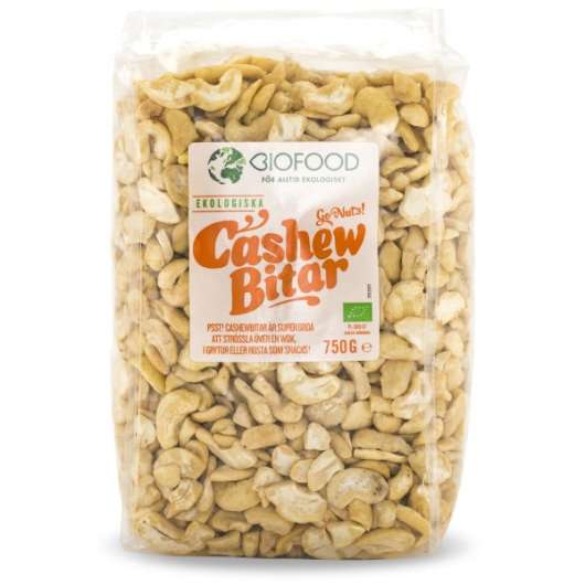 Biofood Cashewbitar 750 g