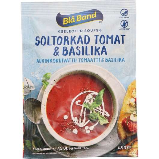 Blå Band 2 x Soltorkad Tomat & Basilika Soppa