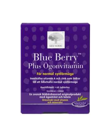 Blue Berry Plus Ögon 60 TABLETTER