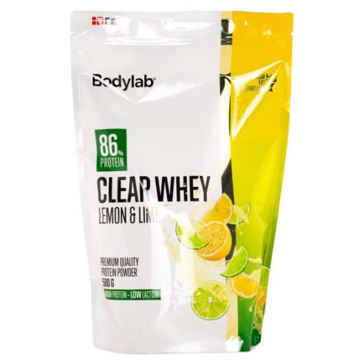BodyLab Clear Whey, Lemon & Lime, 500 g