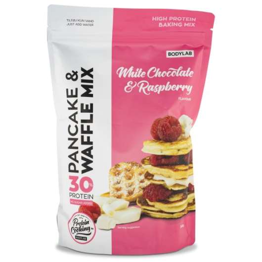 Bodylab Pancake Mix White Chocolate Raspberry 500 g