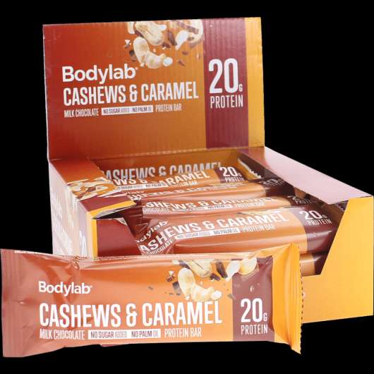 Bodylab Proteinbar Cashew Caramell 12-pack