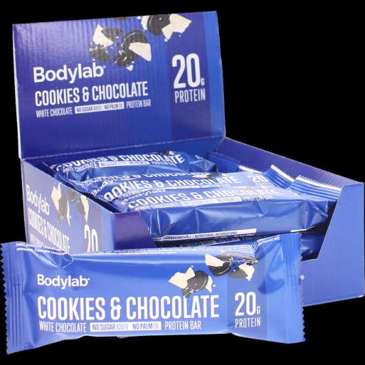 Bodylab Proteinbar Cookies Chocolate 12-pack