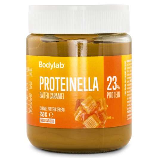 Bodylab Proteinella - Kort datum 250 g Salted Caramel
