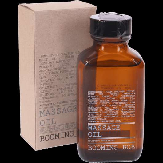 Booming Bob Massage Olja Uplifting Peppermint & Bergamot