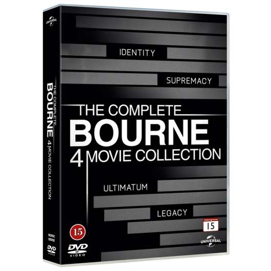 Bourne 1-4 DVD - 30% rabatt