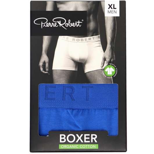 Boxershorts Ekologisk Bomull Blå Stlk XL - 60% rabatt