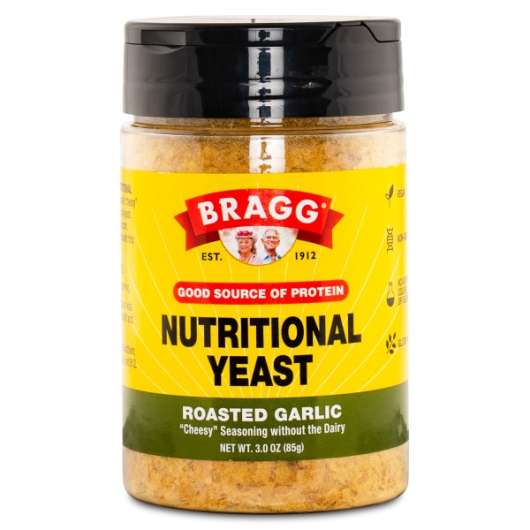 Bragg Näringsjäst med Smak, Rostad Vitlök, 85 g