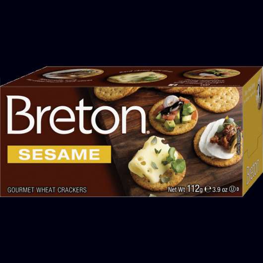 Breton 2 x Kex Sesamfrön