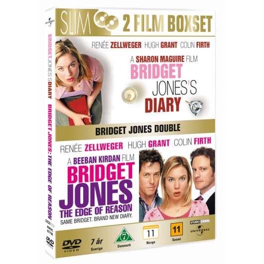 Bridget Jones Diary 1 & 2 - 29% rabatt