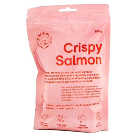 Buddy Crispy Salmon 150 g
