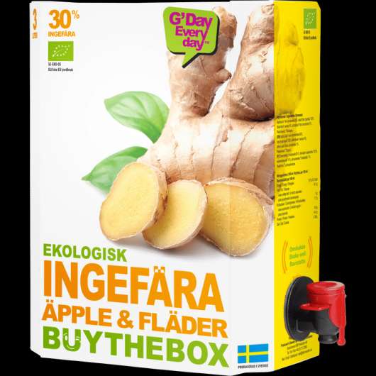 Buy the Box Juice Ingefära Eko