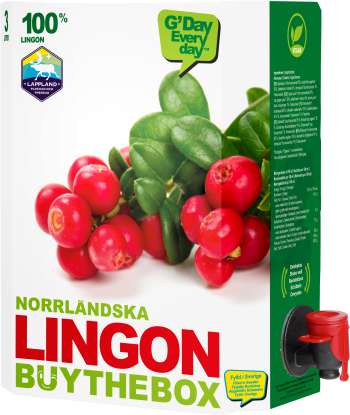 Buy the Box Norrländsk Lingonjuice - 24% rabatt