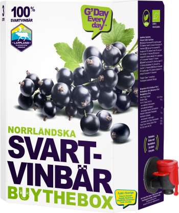 Buy the Box Svartvinbärjuice