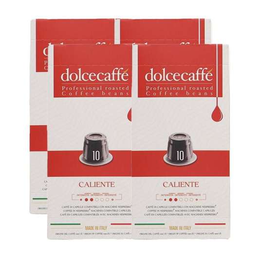 Caffe Testa Kaffekapslar Caliente Espresso 4-pack