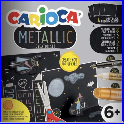 Carioca Metallisk Pysselkitt