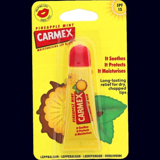Carmex 2 x Läppbalsam Pineapple Mint SPF 15