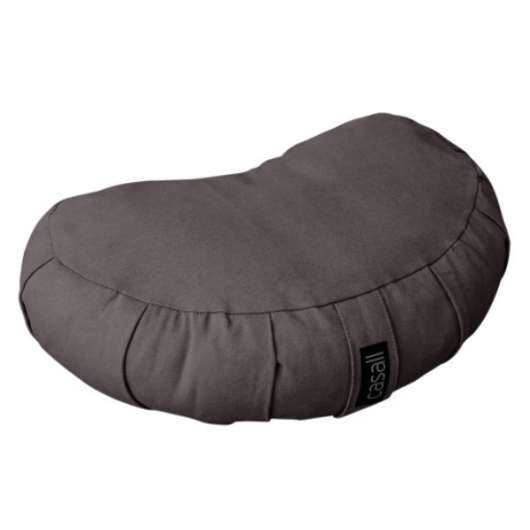 Casall Meditation Pillow Halfmoon Shape 1 st Warm Grey