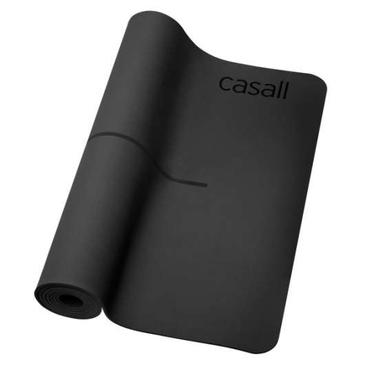 Casall Yoga mat Linea 4mm Black