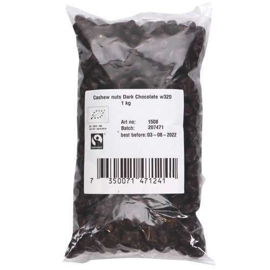Cashewnötter Mörk Choklad  - 20% rabatt