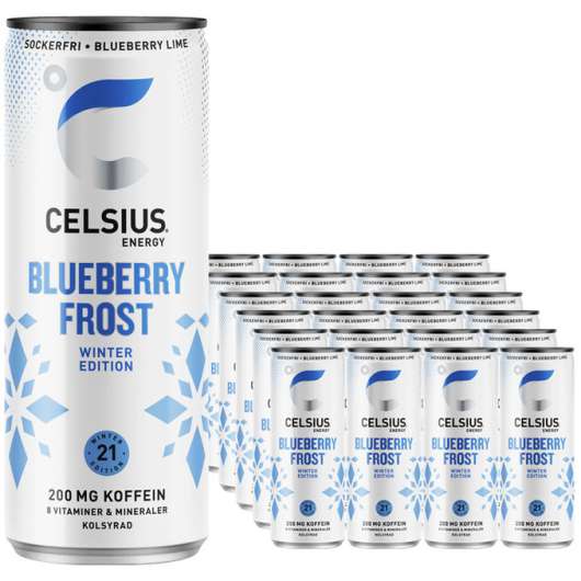 Celsius Blueberry Frost 24-Pack