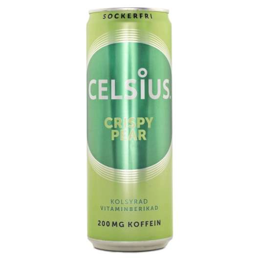 Celsius, Crispy Pear kolsyrad, 1 st