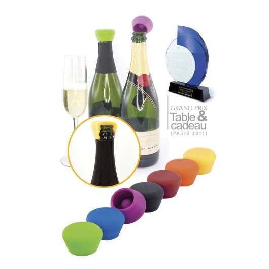 Champagne Stoppers Silikon 2-pack