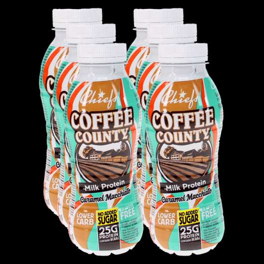 Chiefs Proteindryck Caramell Coffee 6-pack