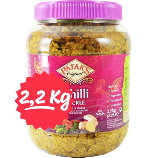 Chili Picklad 2,2kg - 40% rabatt