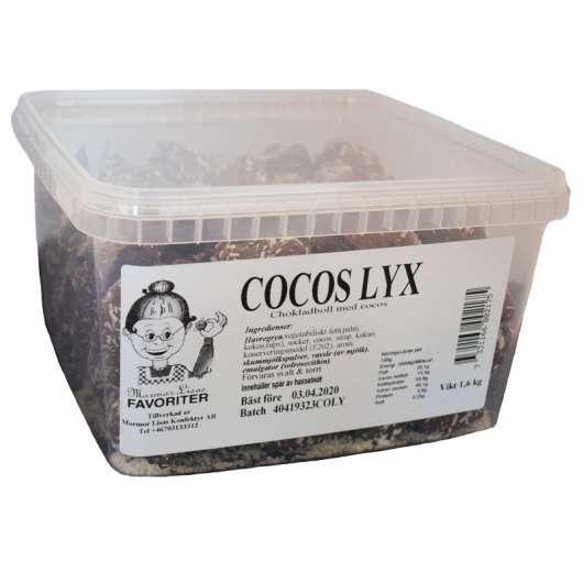 Chokladbollar Kokos - 45% rabatt
