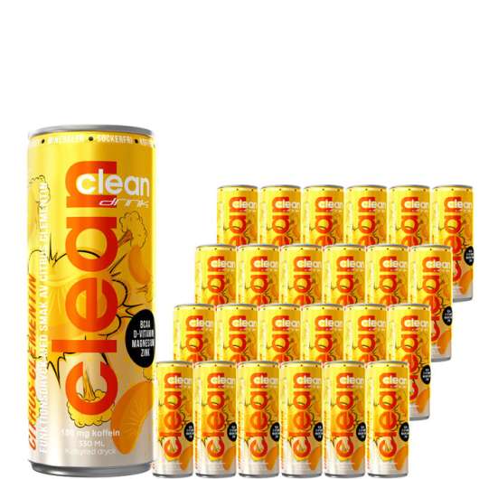 Clean Drink Clementin 24-pack