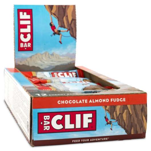 CLIF Bar Chocolate Almond Fudge 12-pack