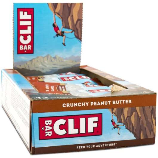 CLIF Bar Crunchy Peanut Butter 12-pack