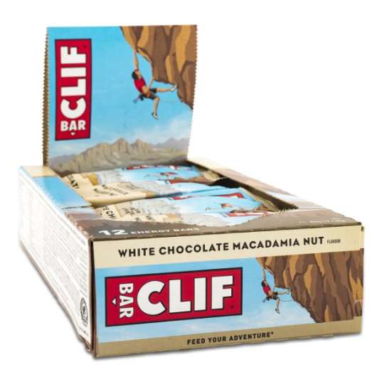 CLIF Bar White Chocolate Macadamia Nut 12-pack