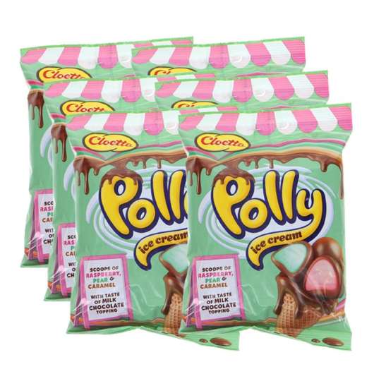Cloetta Polly Ice Cream 6-pack