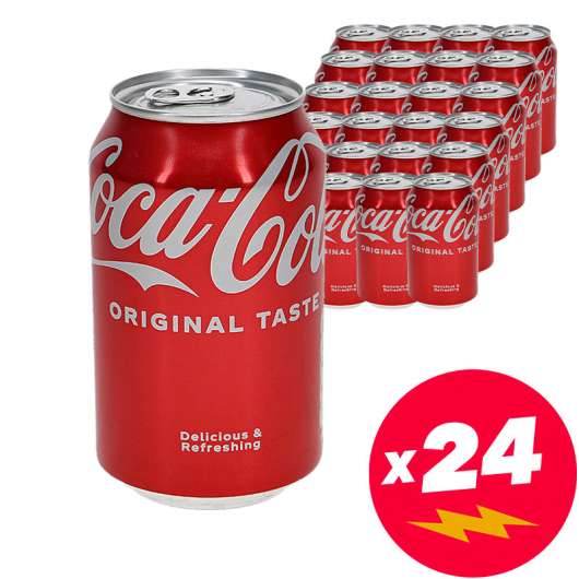 Coca-Cola 24x33cl - 61% rabatt