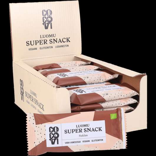Cocovi Mellanmålsbar Supersnack Choklad 24-pack