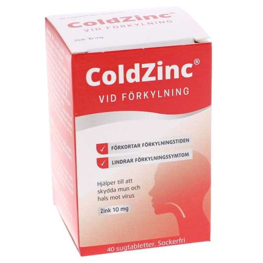 Coldzinc 2 x Sugtabletter Vid Förkylning