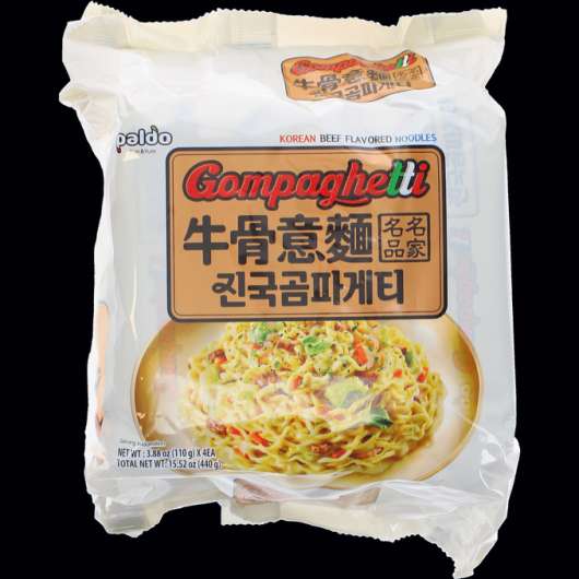 Compaghetti nudlar Korean Beef Snabbnudlar