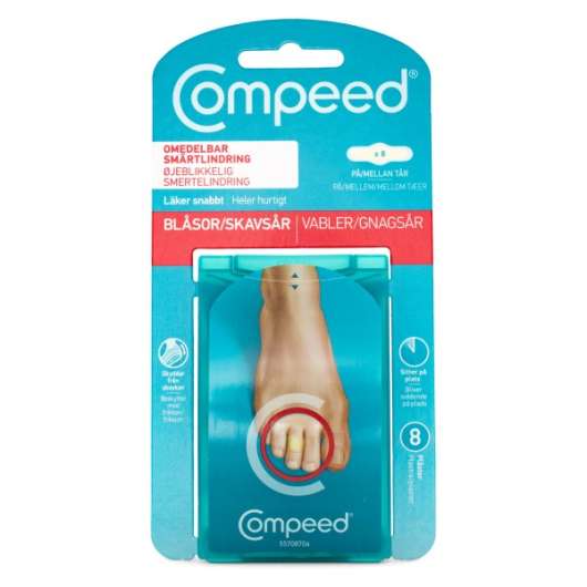 Compeed Plåster on Toes 8-pack