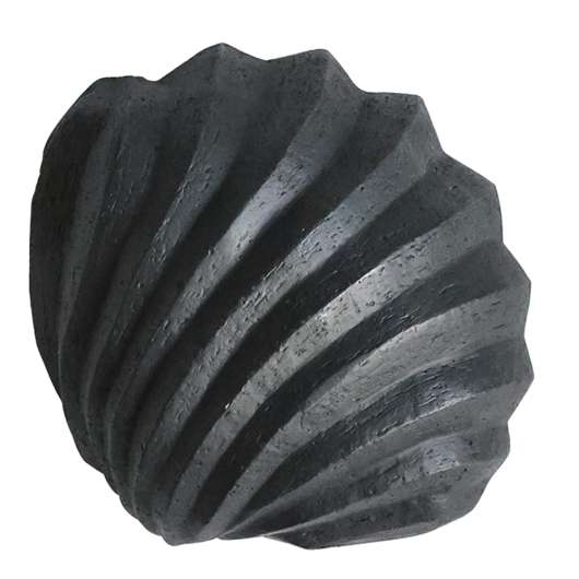 Cooee - The Clam Shell Skulptur Coal