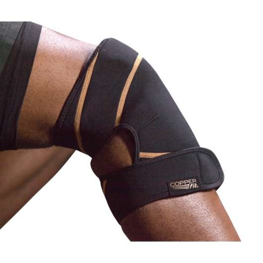 Copper Fit Rapid Relief Knee One Size Black