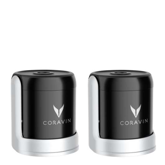 Coravin - Coravin Vinstop Sparkling 2-PAK 8CM SVART Svart